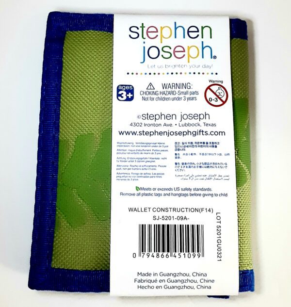 Stephen Joseph Kid's Construction Wallet - Image 2