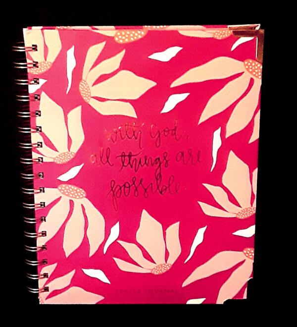 "With God All Things Are Possible" Prayer Journal - Image 2