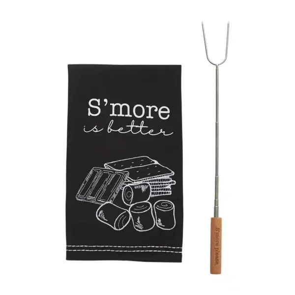 S'more Please Towel and Stick Set by Mudpie