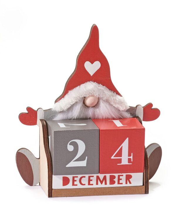 Christmas gnome December 24th calendar.