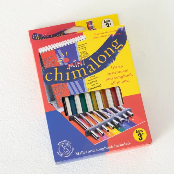 Mini chimalong musical instrument set.